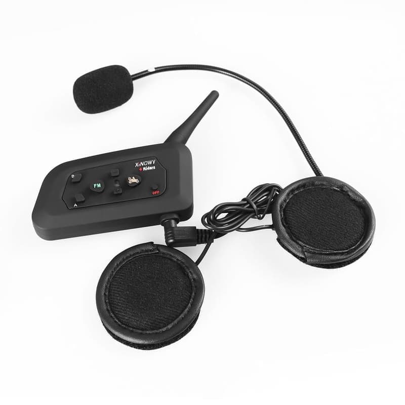 Bluetooth интерком за каска Xinowy V4Pro за 4 души